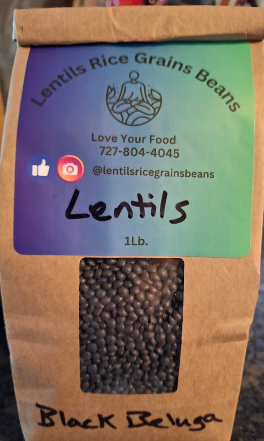 Black Beluga Lentils